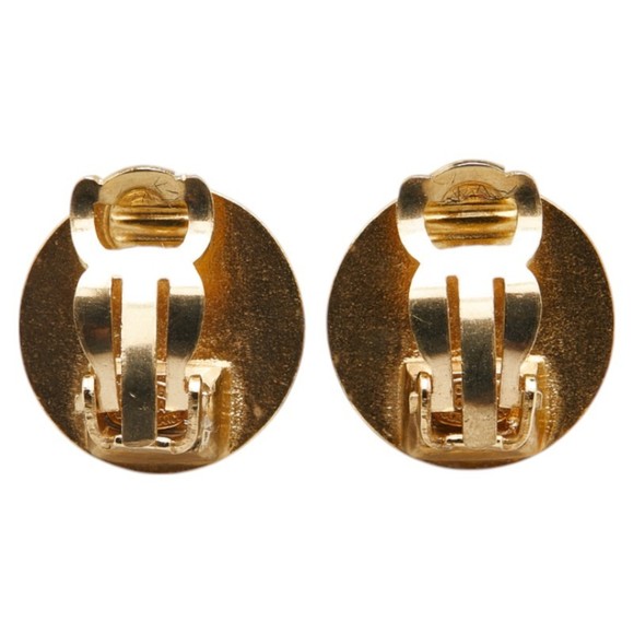 CHANEL Black Logo Earrings - Picture 3 of 6